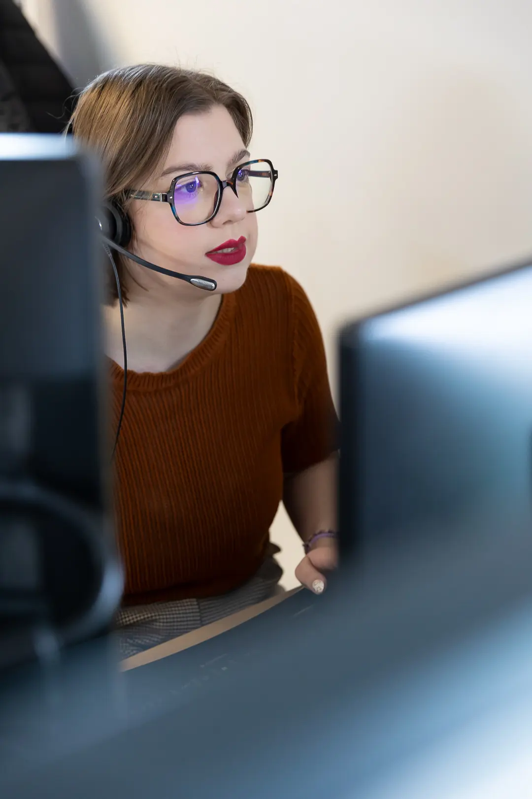 équipe télésecrétaires GEDO Bretagne locaux entreprise